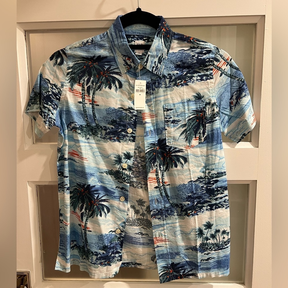 NWT Gap Kids Hawaiian Shirt
